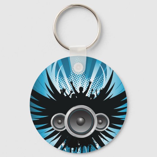 Rocking Speakers Sleutelhanger (Achterkant)