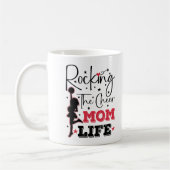 Rocking the Cheer Mom Life Grappig Cheerleading Co Koffiemok (Links)