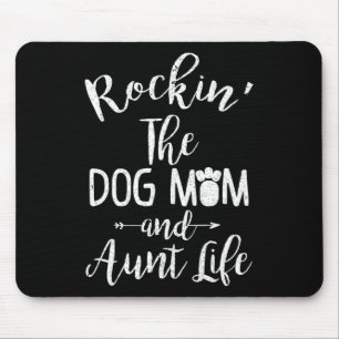 Rocking the Dog Mum en Tante Life Moederdag Gif Muismat