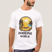 Rocking the Funny World T-shirt (Voorkant)