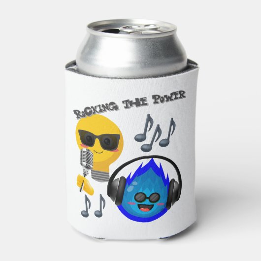 Rocking the Power Blikjeskoeler (Blikje Voorkant)