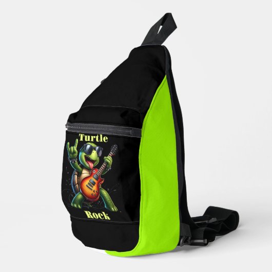 Rocking Turtle Jam Session Sling Bag (Rechterhoek)