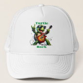 Rocking Turtle Jam Session Trucker Pet (Voorkant)