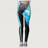 Rockinroll, leggings van de vrouw (Voorkant)