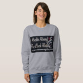 Rockinroundtheclock Radio Sweatshirt (Voorkant volledig)