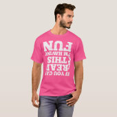 Rockklimberklimberklimmer Bouldering T-shirt (Voorkant volledig)