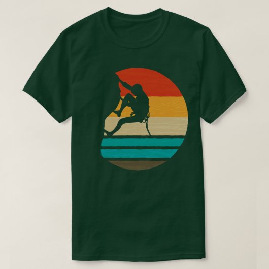 Rockklimberklimmer 1 t-shirt (Design voorkant)