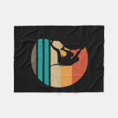 Rockklimberklimmers Fleece Deken (Voorkant (Horizontaal))