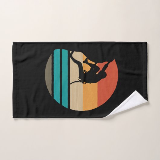 Rockklimberklimmers Handdoek (Handdoek)