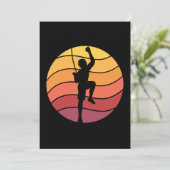 Rockklimberklimmers Kaart (Staand voorkant)