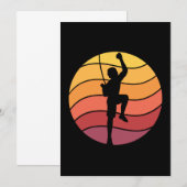 Rockklimberklimmers Kaart (Voorkant / Achterkant)