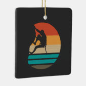 Rockklimberklimmers Keramisch Ornament (Rechts)