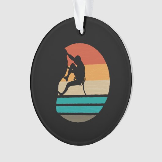 Rockklimberklimmers Ornament (voorkant)