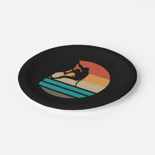 Rockklimberklimmers Papieren Bordje (Gekanteld)