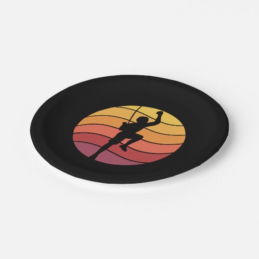 Rockklimberklimmers Papieren Bordje (Gekanteld)