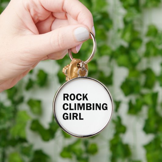 rockklimmeisje sleutelhanger (Hand)