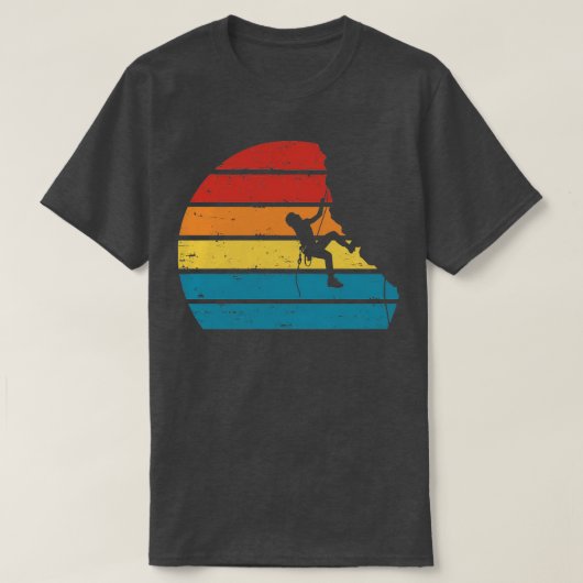 Rockklimmer 1 t-shirt (Design voorkant)