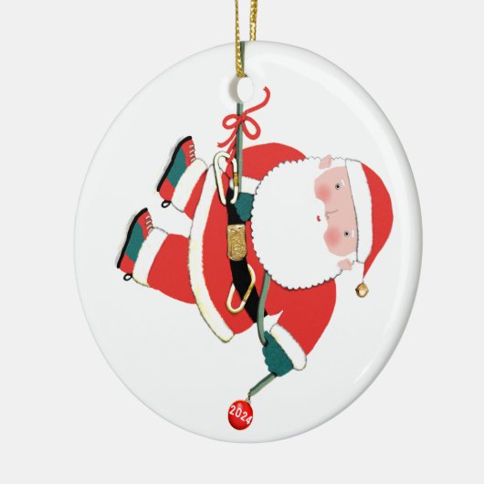 Rockklimmer 2023 keramisch ornament (Links)