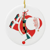 Rockklimmer 2023 keramisch ornament (Achterkant)