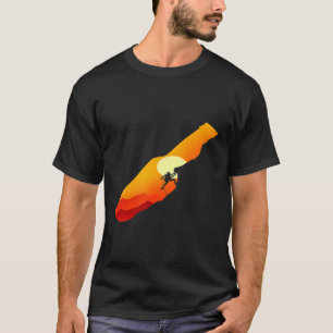 Rockklimmer, Bouldering, bergbeklimmer T-shirt