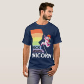Rockklimmer, Unicorn Magical Bouldering T-shirt (Voorkant volledig)