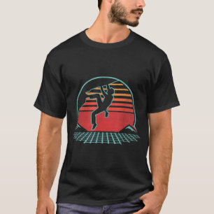 Rockklimmer-Vintage, stijl van 80s T-shirt