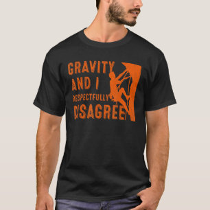 Rockklimmer voor mannen Athletes Boulderer T-shirt