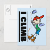 Rockklimmers Briefkaart (Voorkant / Achterkant)