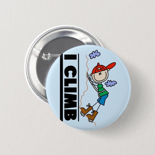 Rockklimmers Ronde Button 5,7 Cm (Voorkant /achterkant)