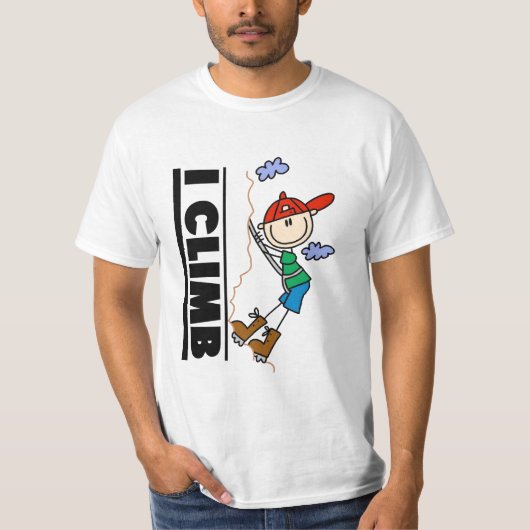 Rockklimmers T-shirt (Voorkant)