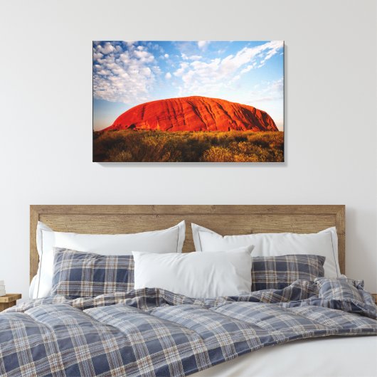 rocklagen canvas afdruk (Insitu (Slaapkamer))