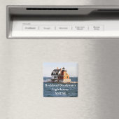 Rockland Breakwater Lighthouse, Maine Magnet (Insitu (Vaatwasser))