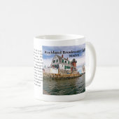 Rockland Breakwater Lighthouse, Maine Mok (Voorkant rechts)