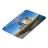 Rockland Breakwater Lighthouse, Maine Photo Magnet Magneet (Linkerzijde)
