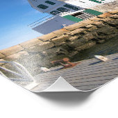 Rockland Breakwater Lighthouse, Maine Photo Print Foto Afdruk (Hoek)