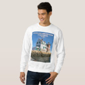 Rockland Breakwater Lighthouse, Maine Sweatshirt (Voorkant volledig)