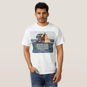 Rockland Breakwater Lighthouse, Maine T-Shirt (Voorkant volledig)