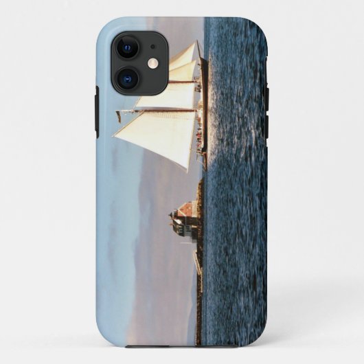 Rockland Breakwater Lighthouse ME iPhone Case 5/5  (Achterkant)