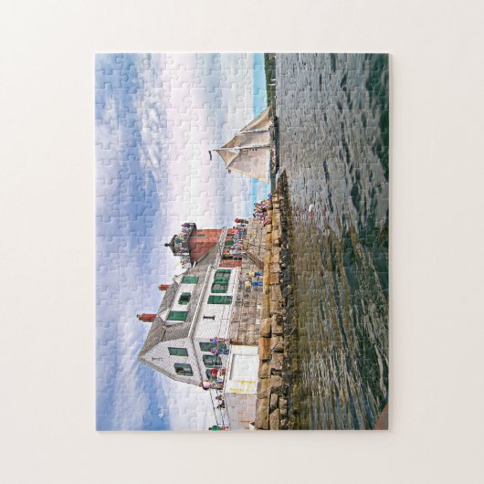 Rockland Breakwater Lighthouse Penobscot Bay Maine Legpuzzel (Verticaal)