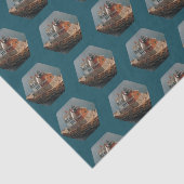 Rockland Breakwater Maine Lighthouse Tissuepapier (Detail)