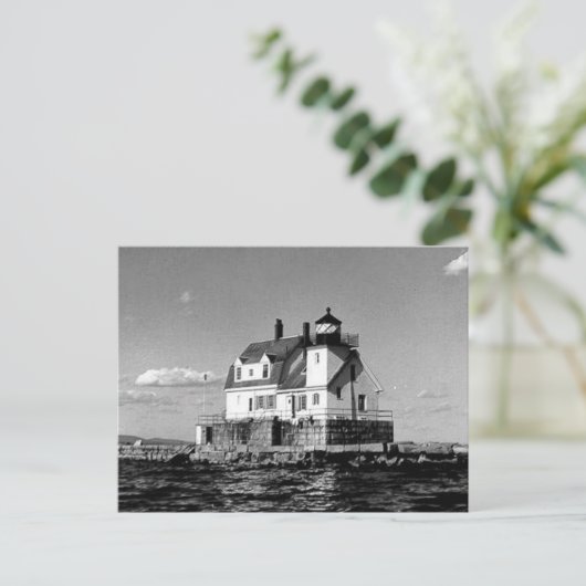 Rockland Harbour Breakwater Lighthouse Briefkaart (Staand voorkant)