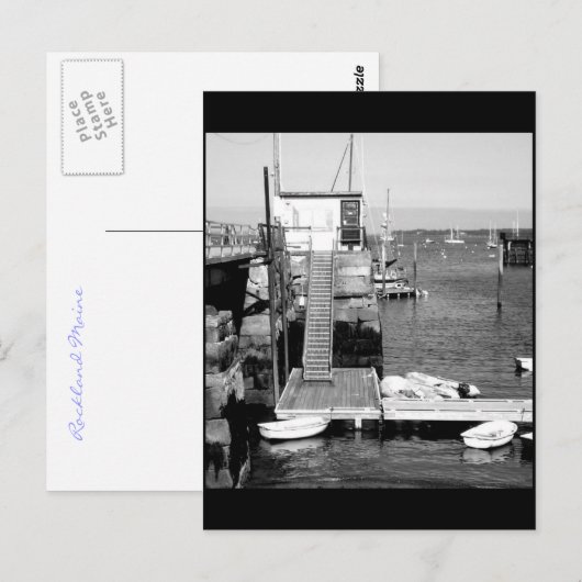 Rockland Harbour Briefkaart (Voorkant / Achterkant)