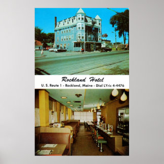Rockland Hotel, Poster ongeveer 1950