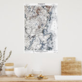 Rockland, Maine 1906 Poster (Keuken)