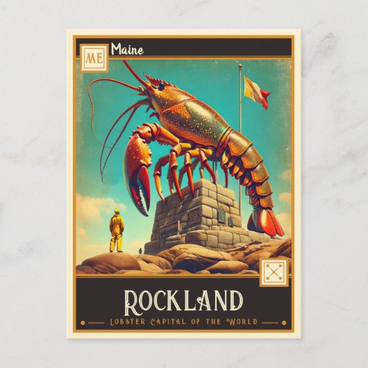 Rockland, Maine |  Briefkaart (Voorkant)
