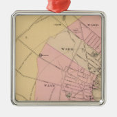 Rockland, Maine Metalen Ornament (Voorkant)