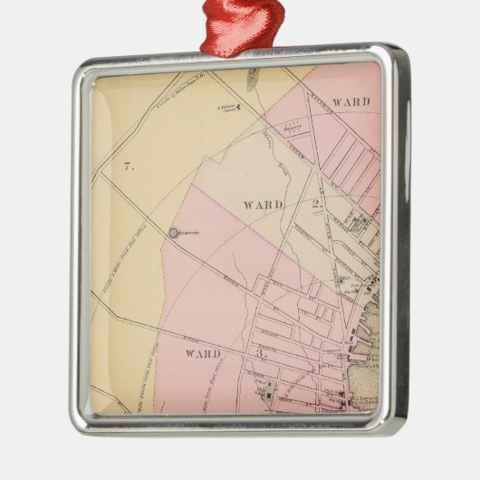 Rockland, Maine Metalen Ornament (Links)