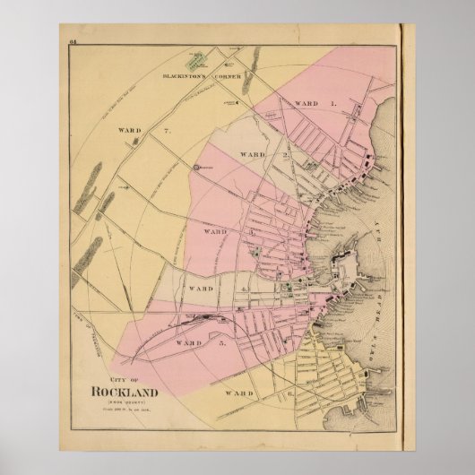 Rockland, Maine Poster (Voorkant)