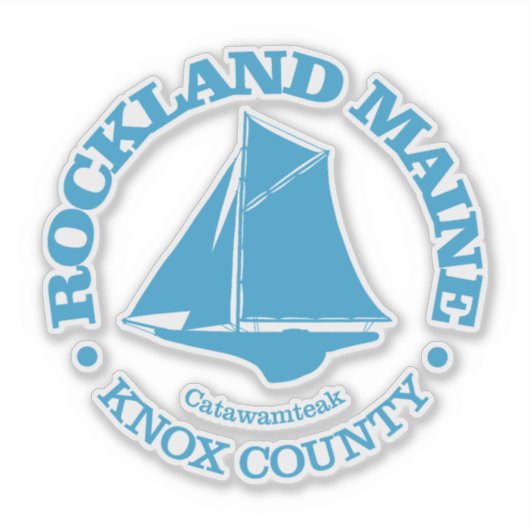 Rockland (sloep) sticker (Voorkant)