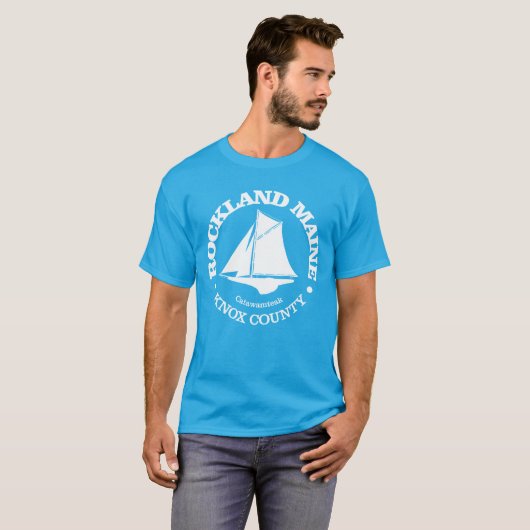 Rockland (sloep) t-shirt (Voorkant volledig)